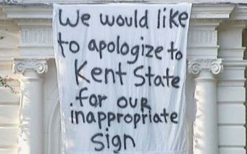 LSU Fraternity Apologizes for 'Syriasly' Inappropriate Sign LSU Fraternity Apologizes for 'Syriasly' Inappropriate Sign