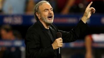 Neil Diamond Sings 'Sweet Caroline' During All-Star Game Neil Diamond Sings 'Sweet Caroline' During All-Star Game