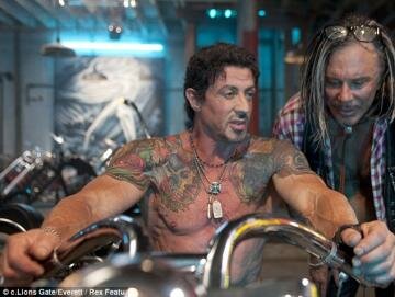 Sly Stallone, 66, Adds to His Tattoo Collection at Private Appointment in Hollywood Sly Stallone, 66, Adds to His Tattoo Collection at Private Appointment in Hollywood