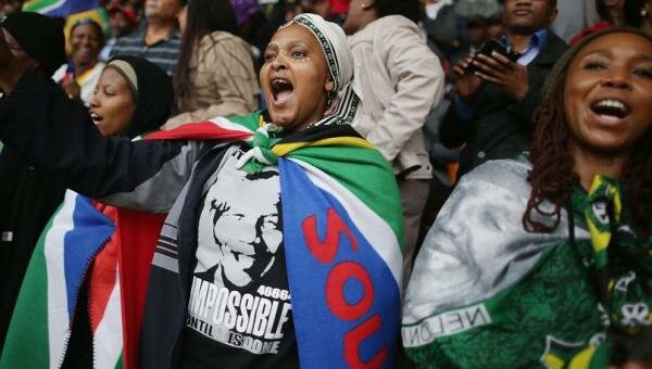 Photos Of Nelson Mandela's Memorial Service